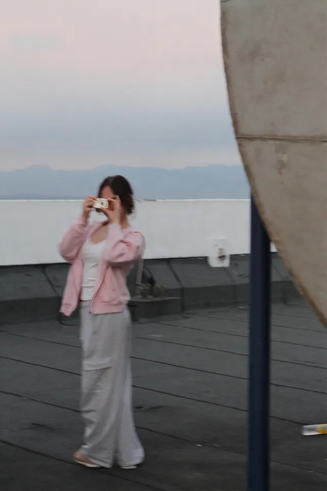 2026 03 05 Taking photos on the roof