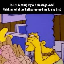 Photo from why i don't read old text convos :)